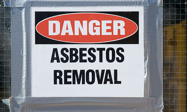 Asbestos Sign